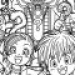 dragon quest coloring page