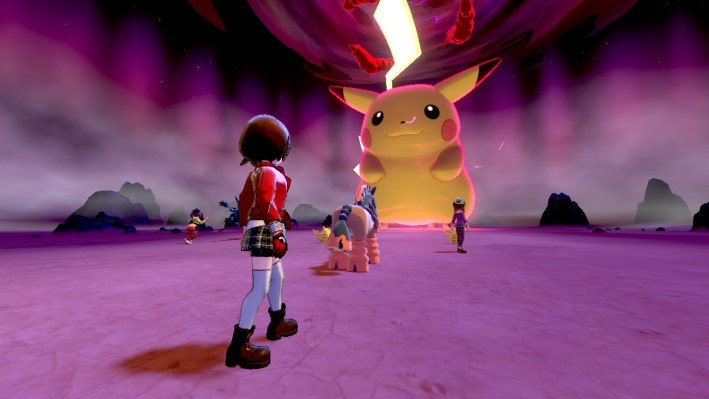 gigantamax pikachu pokemon sword and shield raid events 2
