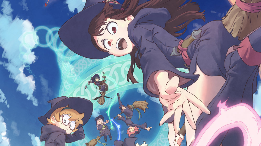 little witch academia vr broom racing