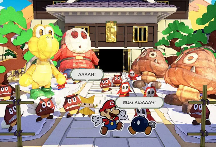 Paper Mario: The Origami King More Screenshots and Look at Partners