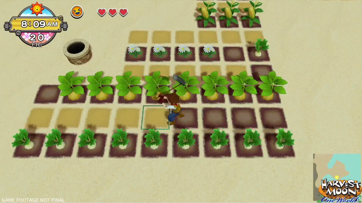 Harvest Moon: One World Reveals First Look at Gameplay and Vast World