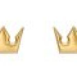Kingdom Hearts Crown Motif Earrings