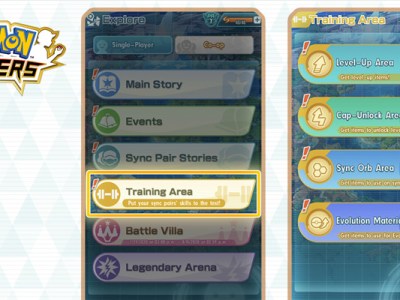 Pokemon Masters Training Area Supercourses