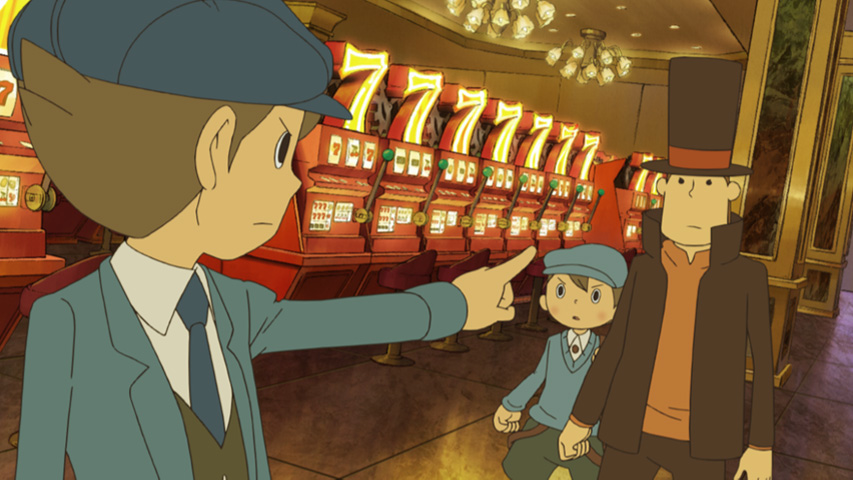Professor Layton and the Unwound Future HD for Mobile