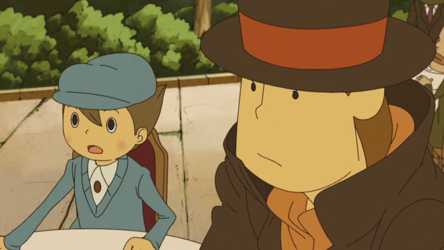 Professor Layton and the Unwound Future HD for Mobile trailer