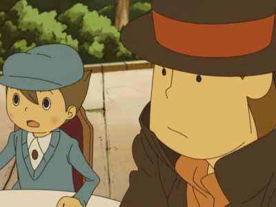 Professor Layton and the Unwound Future HD for Mobile trailer