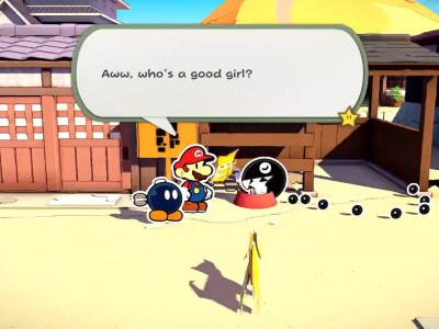 chain chomp paper mario the origami king