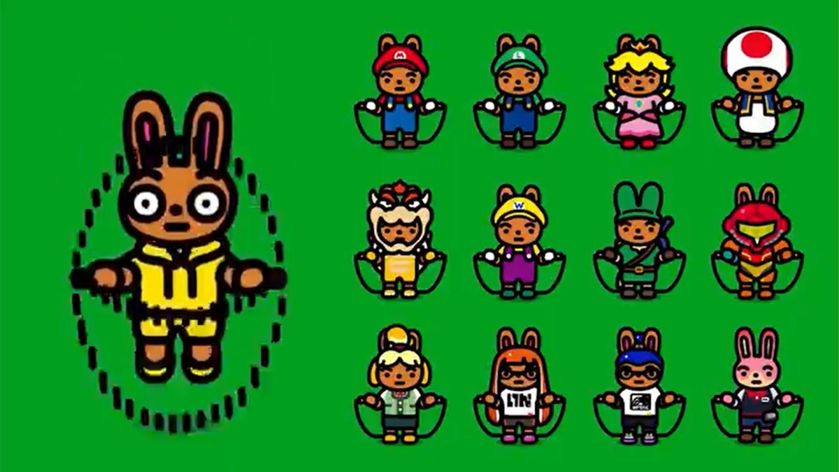 Jump Rope Challenge Costumes Pull From Iconic Nintendo Series