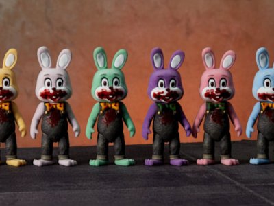 silent hill 3 rabbit figure robbie the rabbit 1a