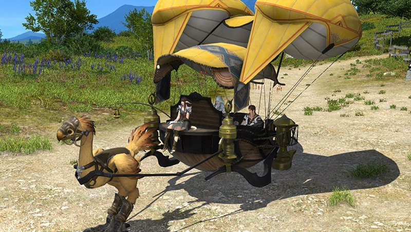 FFXIV Chocobo Carriage Mount