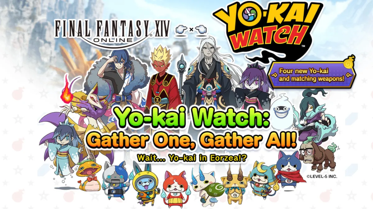 Final Fantasy Yo-kai Watch Collaboration Event 2020