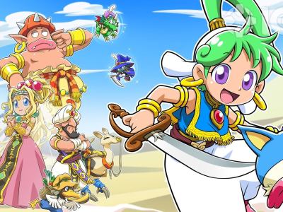 wonder boy asha in monster world
