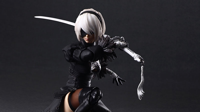 NieR Automata Play Arts Kai 2B Looks Ready for the Weight of the World