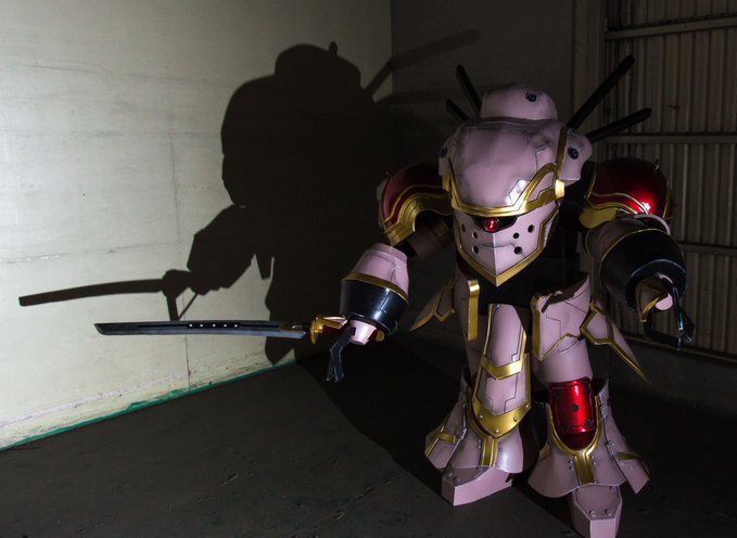 Sachiko as Spiricle Striker Mugen (Sakura Wars)