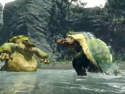 Tetranadon Arzuros Monster Hunter Rise Turf War