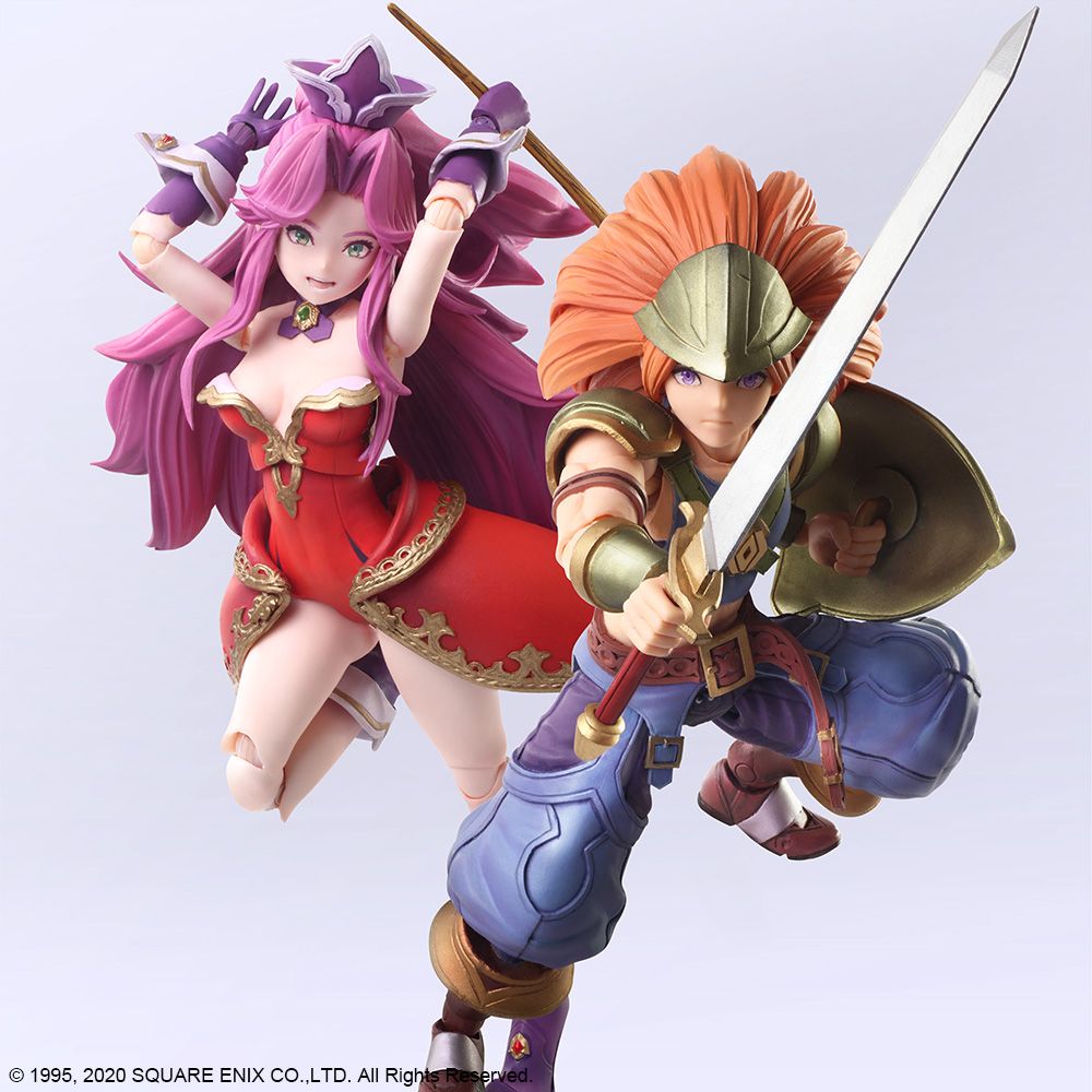 Trials of Mana Bring Arts Duran and Angela