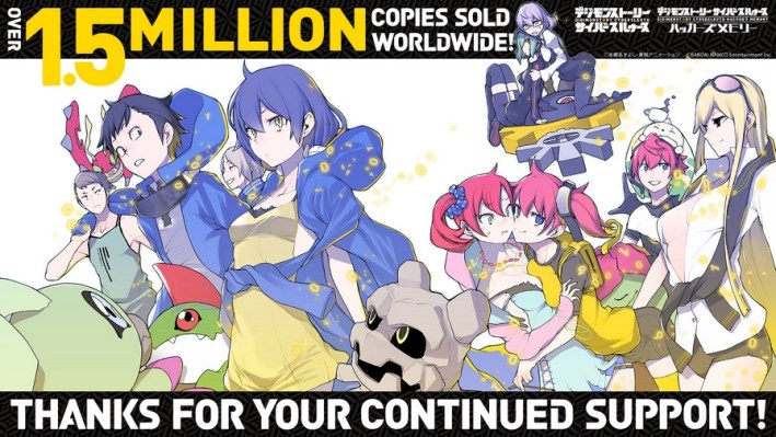 Digimon Story: Cyber Sleuth sales