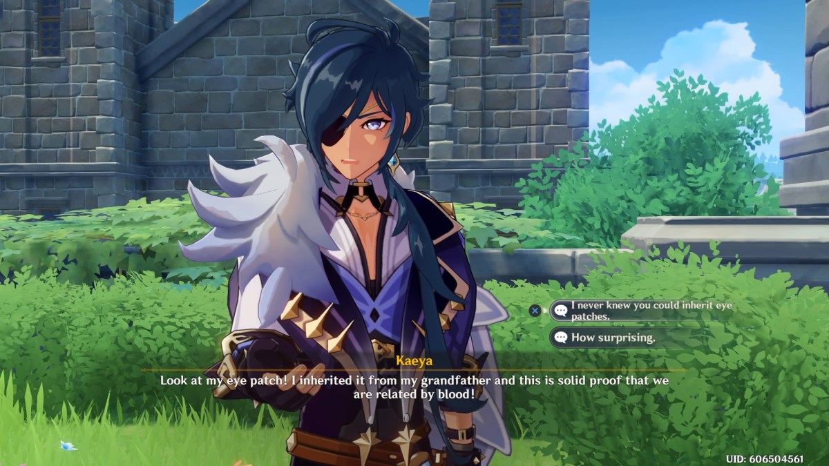 genshin impact kaeya