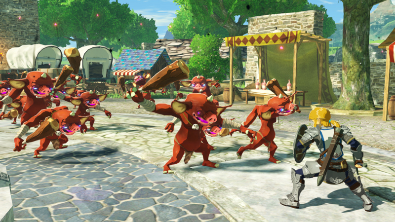Hyrule Warriors: Age of Calamity Inn town location
