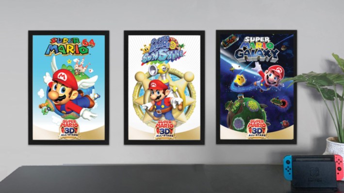 My Nintendo Mario Posters header