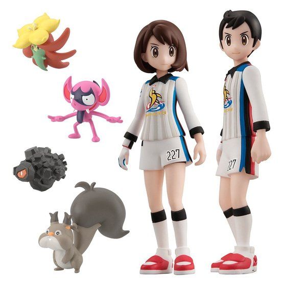 Bandai Spirits began taking pre-orders for the next Pokemon Scale World line of figures with the Galar Region Gym Battle Set Victor and Gloria