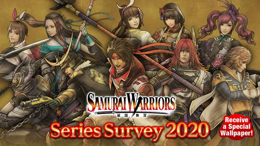 Samurai Warriors Series Survey 2020 Koei Tecmo