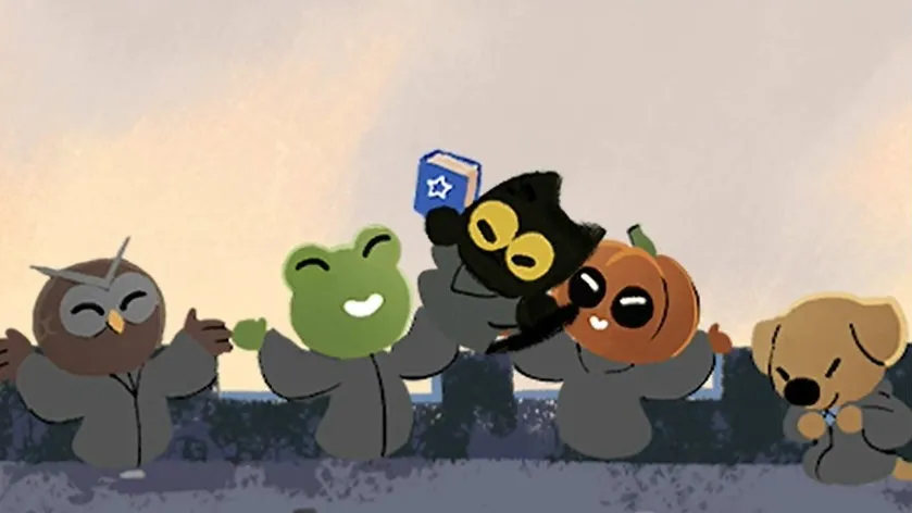 Halloween Google Doodle Brings Back Magic Cat Academy - Siliconera
