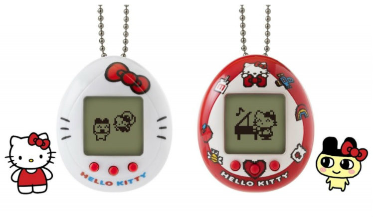 Red TAMAGOTCHI Bandai Hello Kitty Nano Digital Virtual Pet 