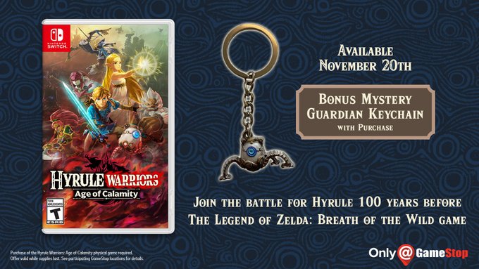 hyrule warriors age of calamity preorder 