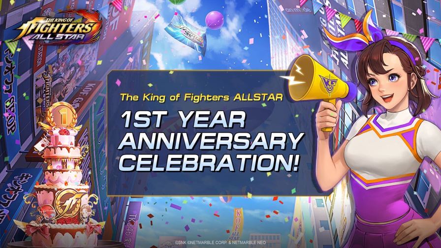 king of fighters allstar anniversary celebrate