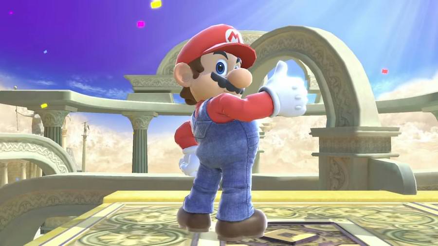Super Smash Bros Character Mario