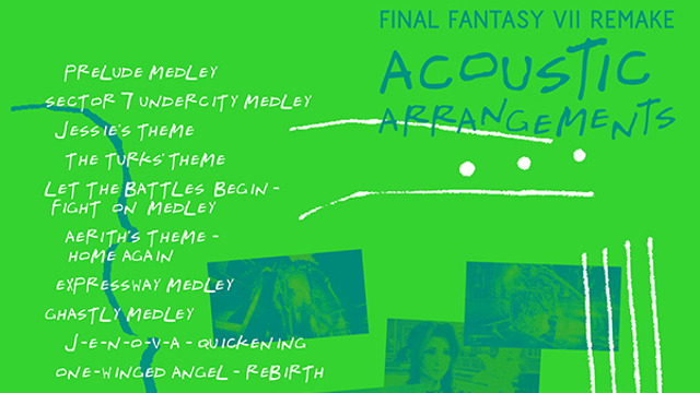 Final Fantasy 7 Remake Acoustic Arrangements