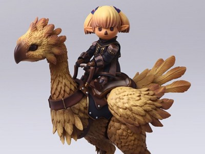 Final Fantasy XI Shantotto and Chocobo Bring Arts figures