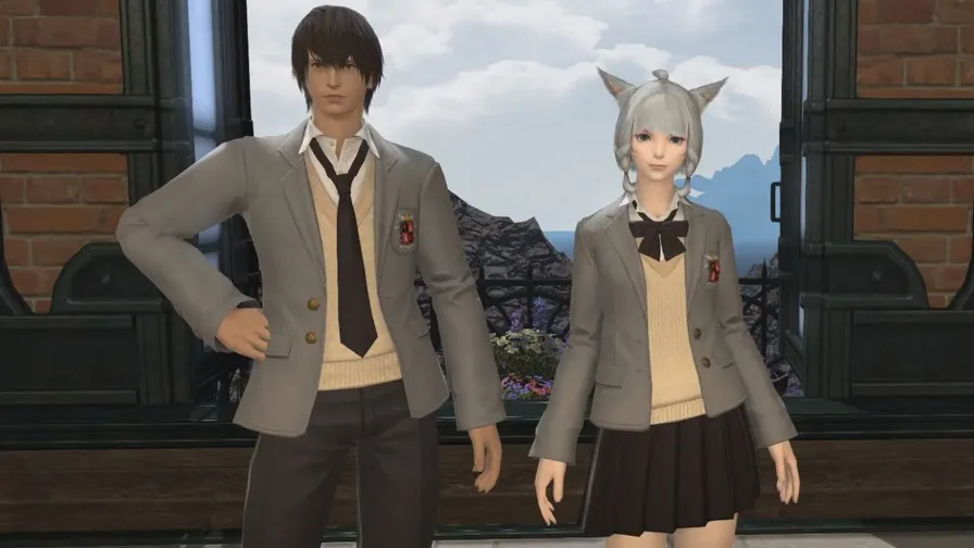 Final Fantasy XIV Eorzea School Uniform