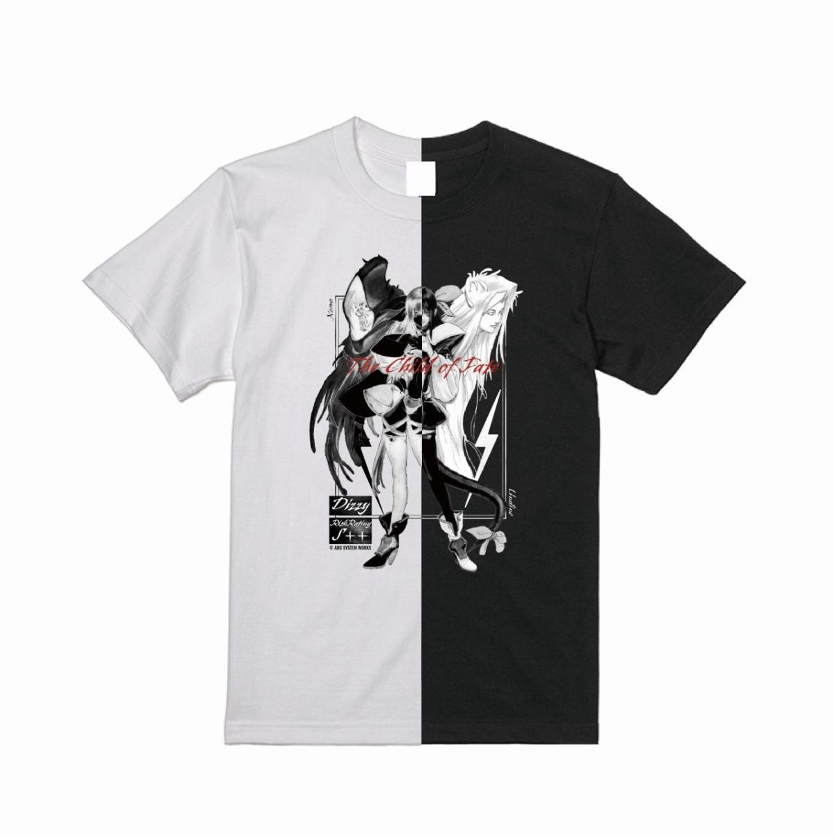 Guilty Gear Series 2-in-1 T-Shirt "Dizzy Type: W/B" Free Size