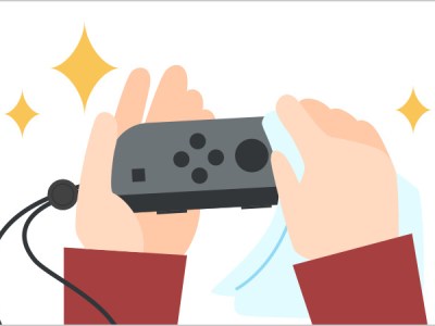 How to clean and sterilize Nintendo Switch with alcohol