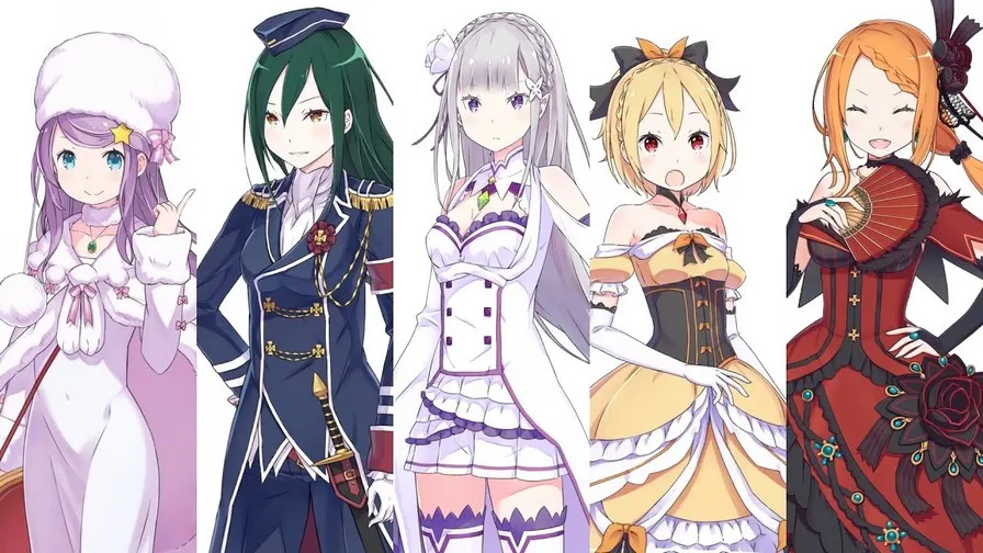 Re Zero The Prophecy Of The Throne Characters Highlighted In A New Trailer Siliconera