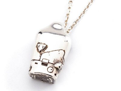 death stranding bb pod necklace small