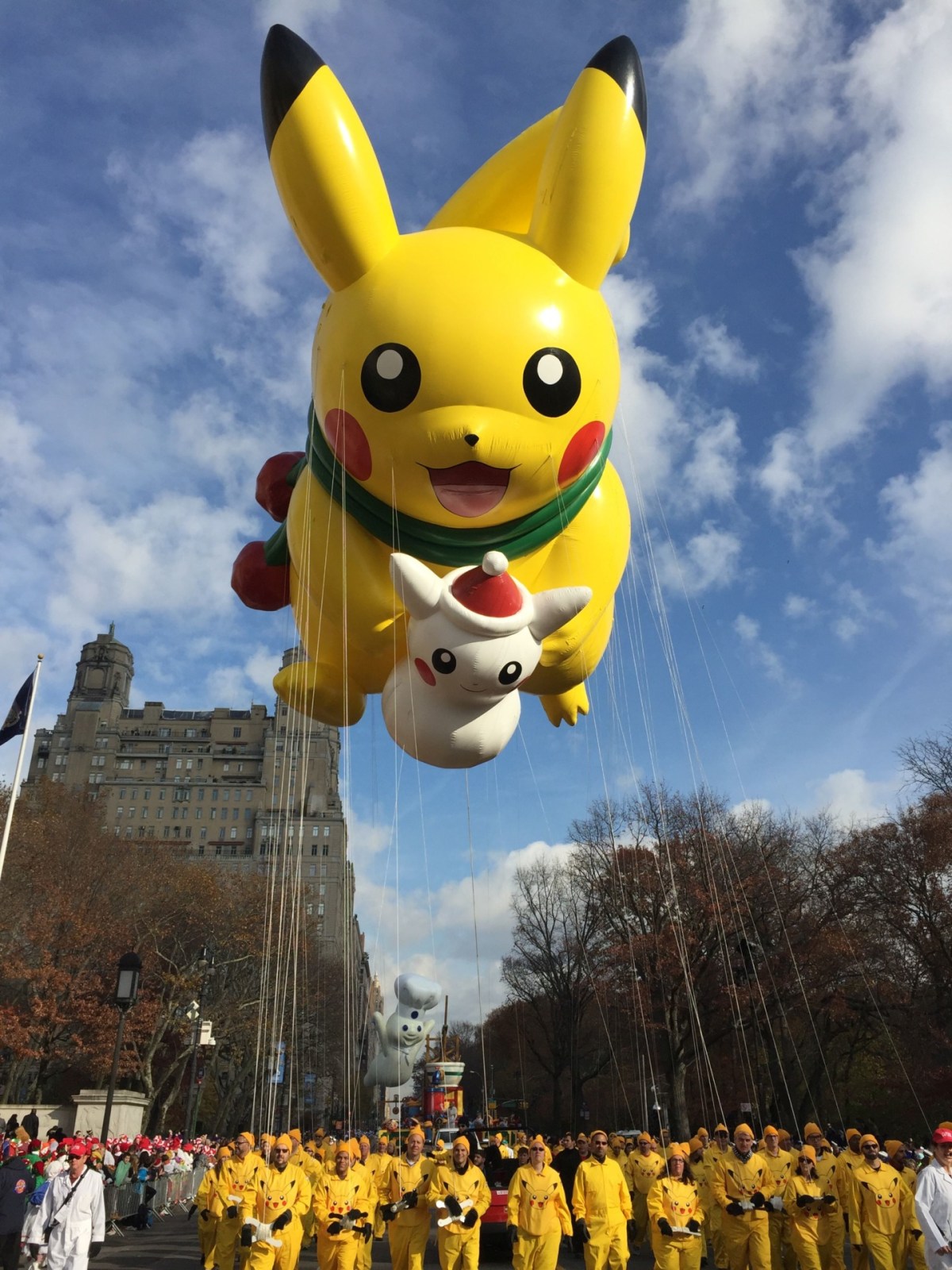 pikachu macy's parade pikachu pokemon balloon