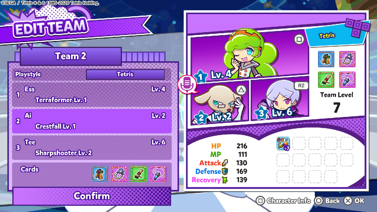 puyo puyo tetris 2 skill battles