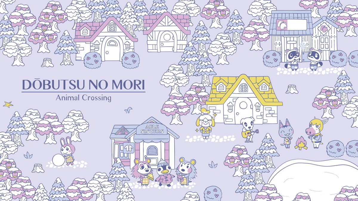 Animal Crossing Nintendo Tokyo Winter Themed Merchandise