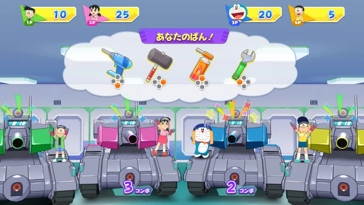 Doraemon Switch multiplayer party game