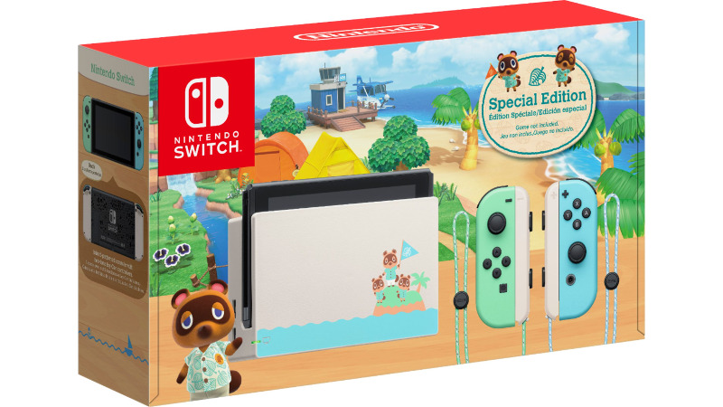 Nintendo Switch Animal Crossing bundle