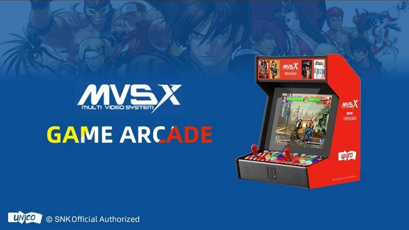 SNK NeoGeo MVSX Home Arcade in Japan