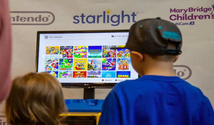 New Nintendo Switch Starlight Stations Distributed to Hospitals