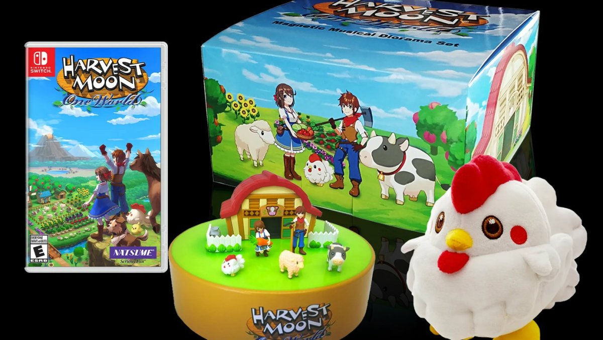 harvest moon one world collector's edition