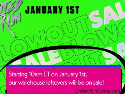 limited run games sale