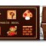 8-bit Mario chocolate tray package