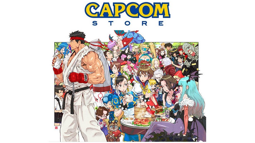 Capcom Store Kinu Nishimura artwork merchandise