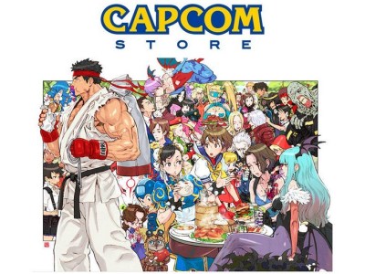 Capcom Store Kinu Nishimura artwork merchandise